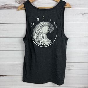 O'neill Men's Sleeveless Gray Tank Surf Beach Summer Size Medium